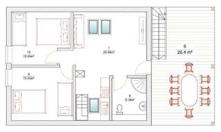 Дома для отпуска Sea House Dzelmes Mazirbe Дом с 2 спальнями-27