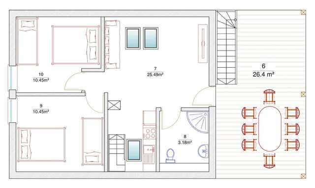 Дома для отпуска Sea House Dzelmes Mazirbe-46